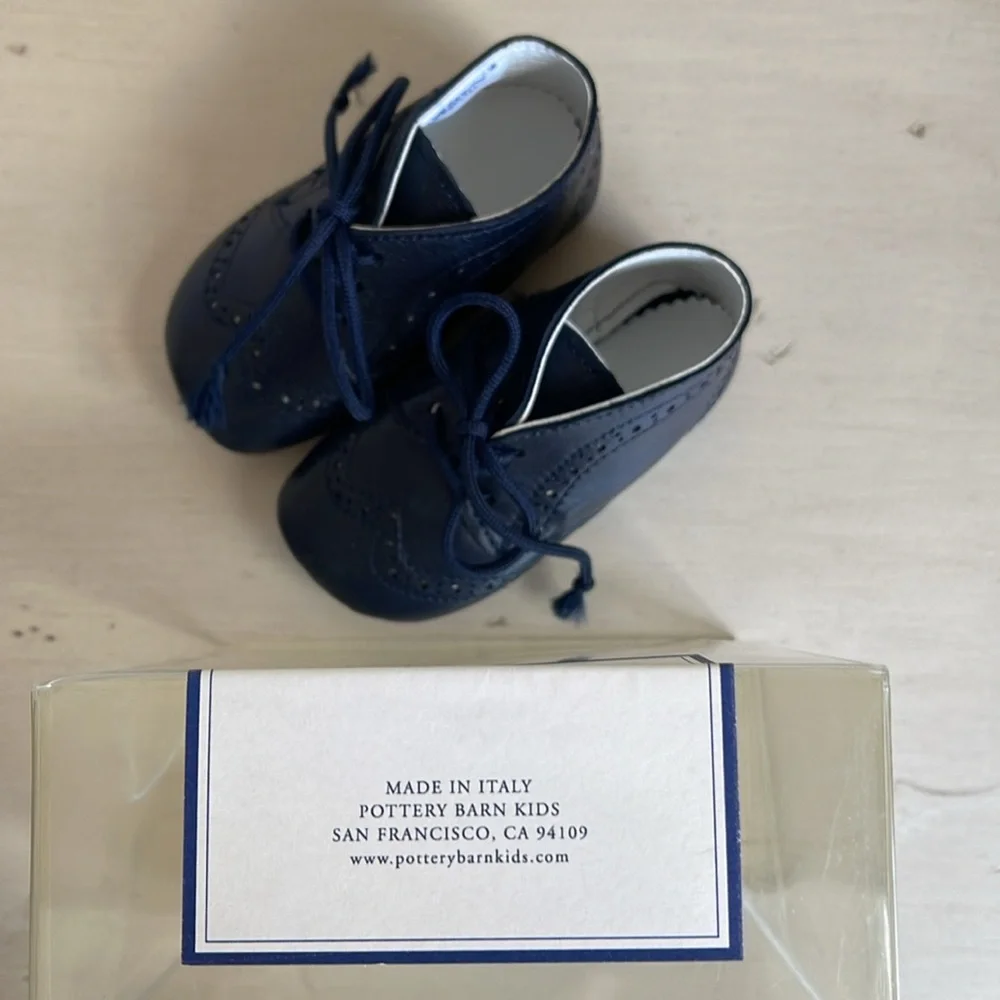 Pottery Barn Kids size leather